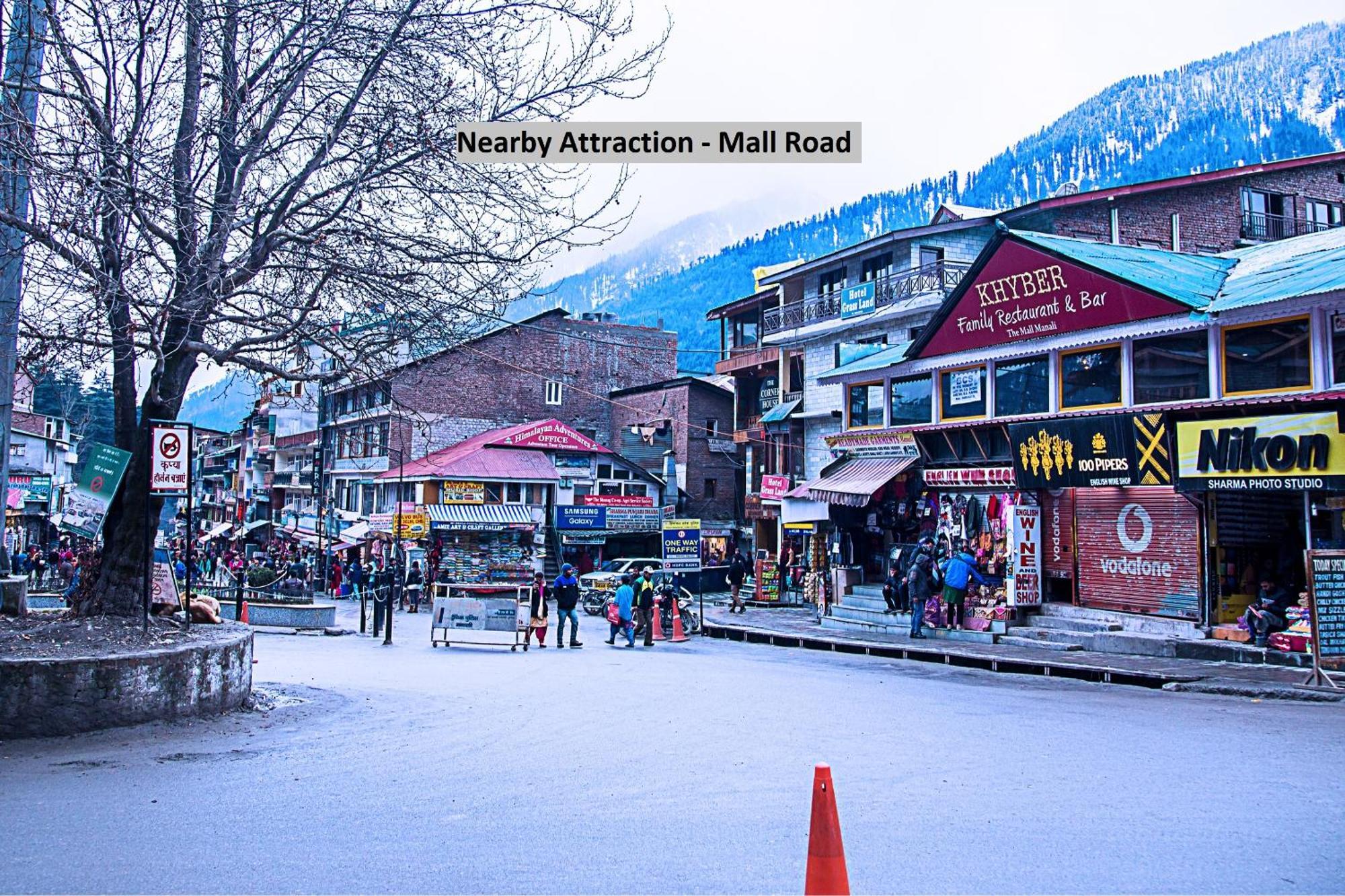 Oyo Hill View Hotel Manali  Bagian luar foto